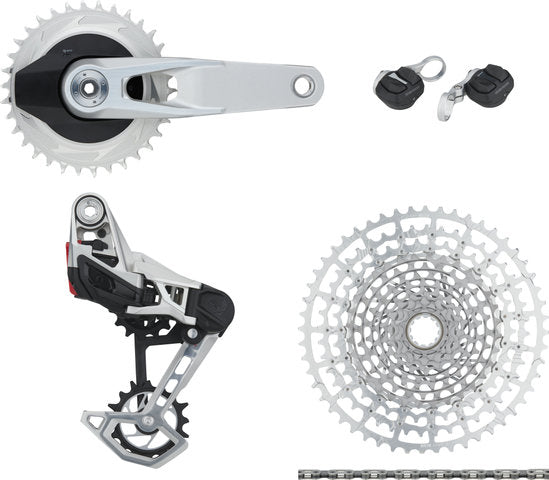 Sram schakelgroep-set 1987 eagle axs transmission set 1987 eagle tt 170 mm 32 34 z silver