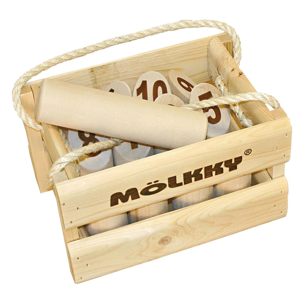 Taktisches Mölkky Original in Aufbewahrungsbox