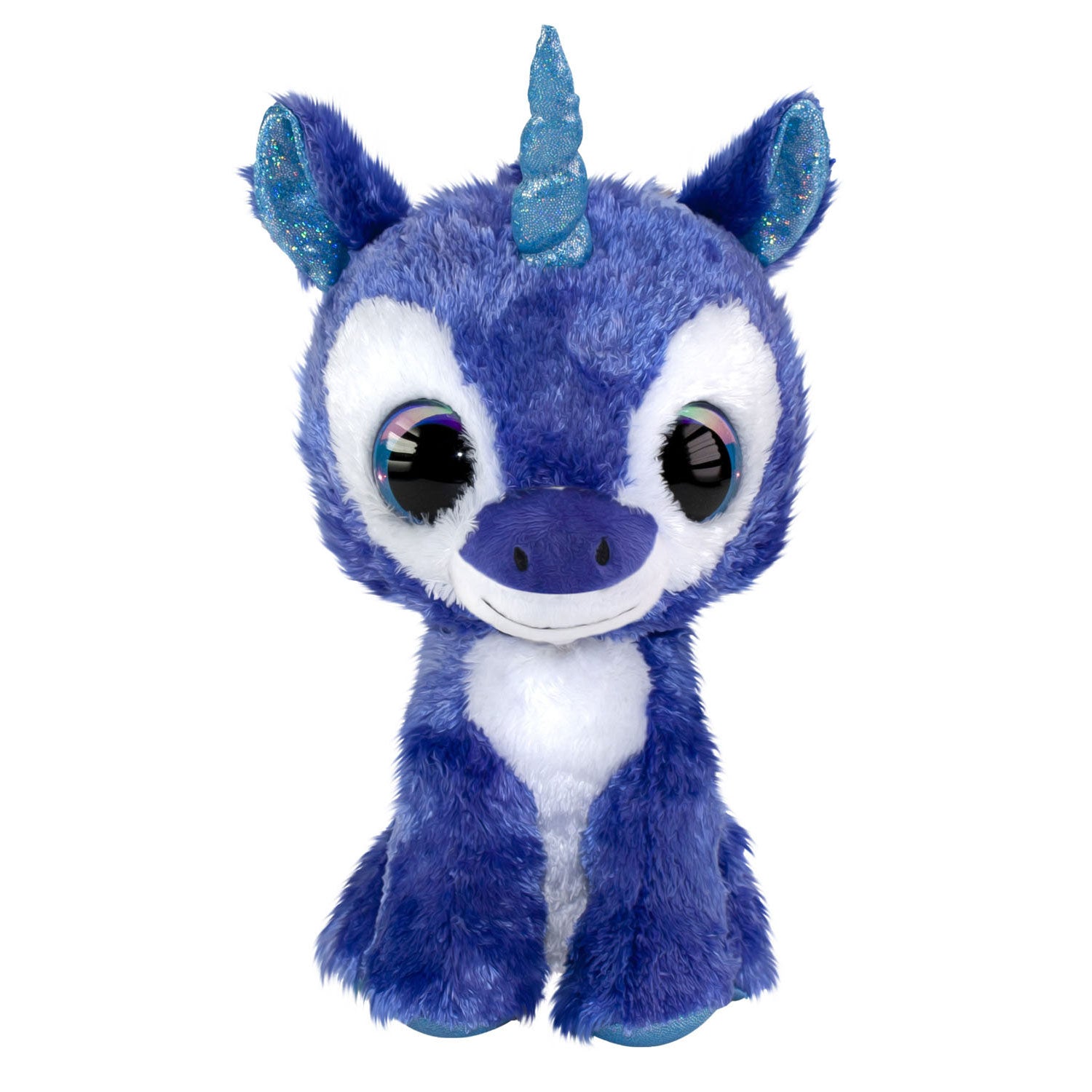 Lumo stars knuffel - eenhoorn velvet, 15cm
