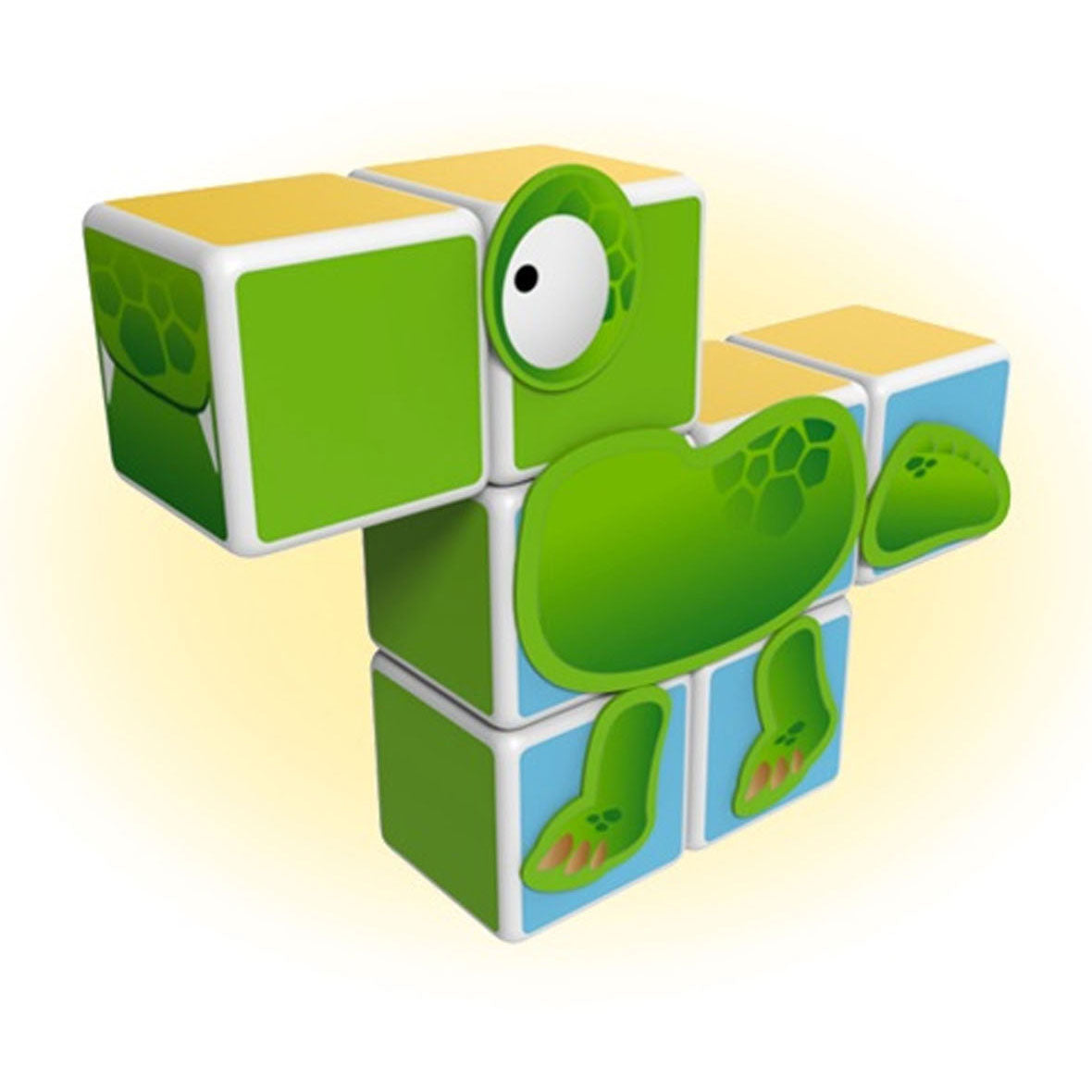 Geomag Magicube - Dinosaurier, 24 Stück.