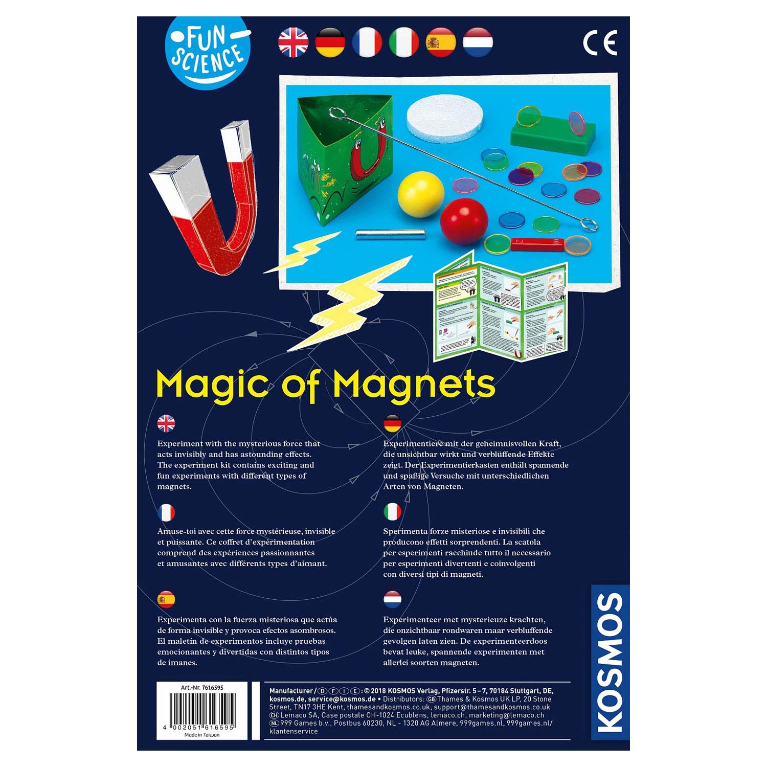 Cosmos Magnets Experimentierset