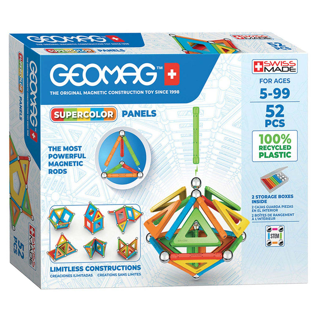 Geomag super color panels recycled, 52dlg.