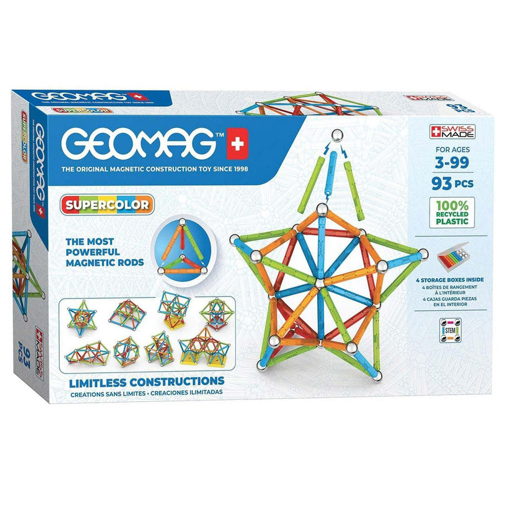 Geomag Super Color Recycling, 93 Stück.