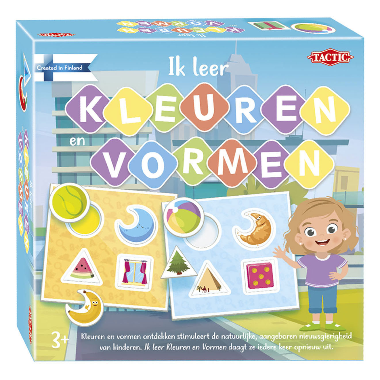 Tactic ik leer kleuren en vormen