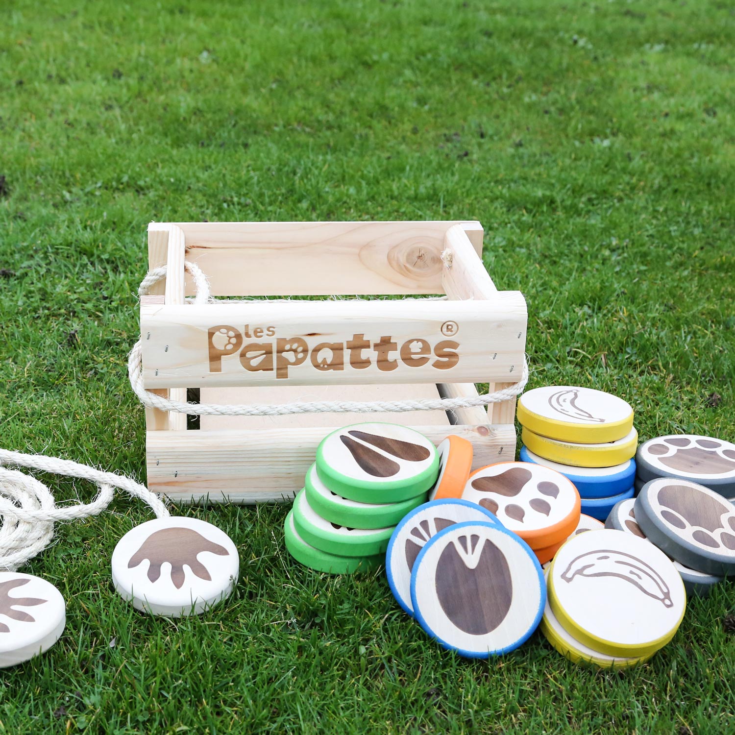 Selecta houten buitenspel les papattes