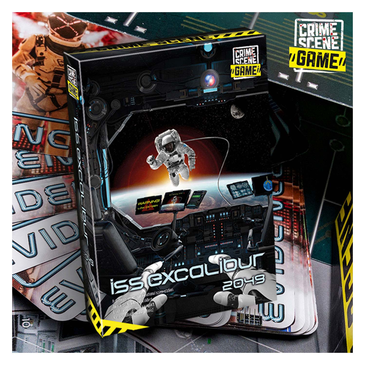 Tactic Crime Scene Iss Excalibur en Brettspiel