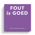 Tactic gift game: fout is goed kaartspel