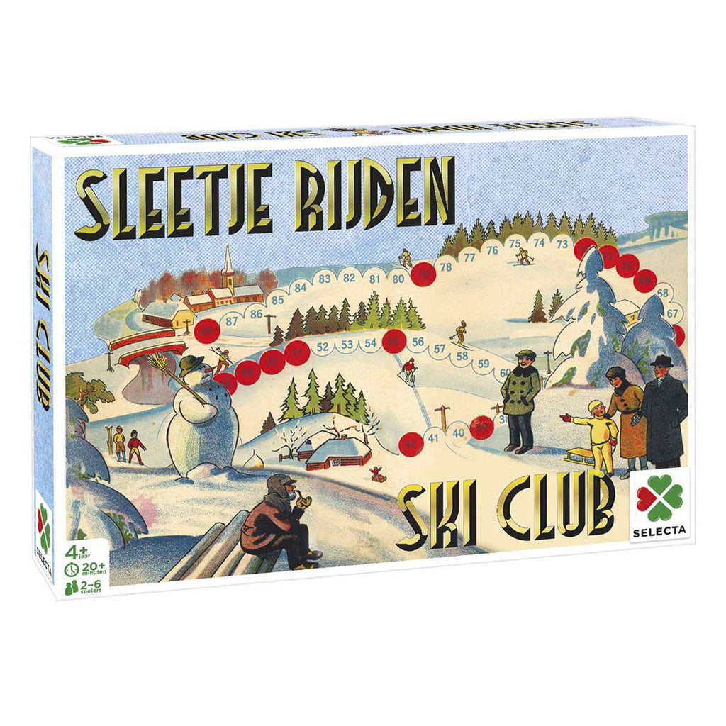 Selecta Brettspiele aus der Vergangenheit - Schlitten-Ski-Club