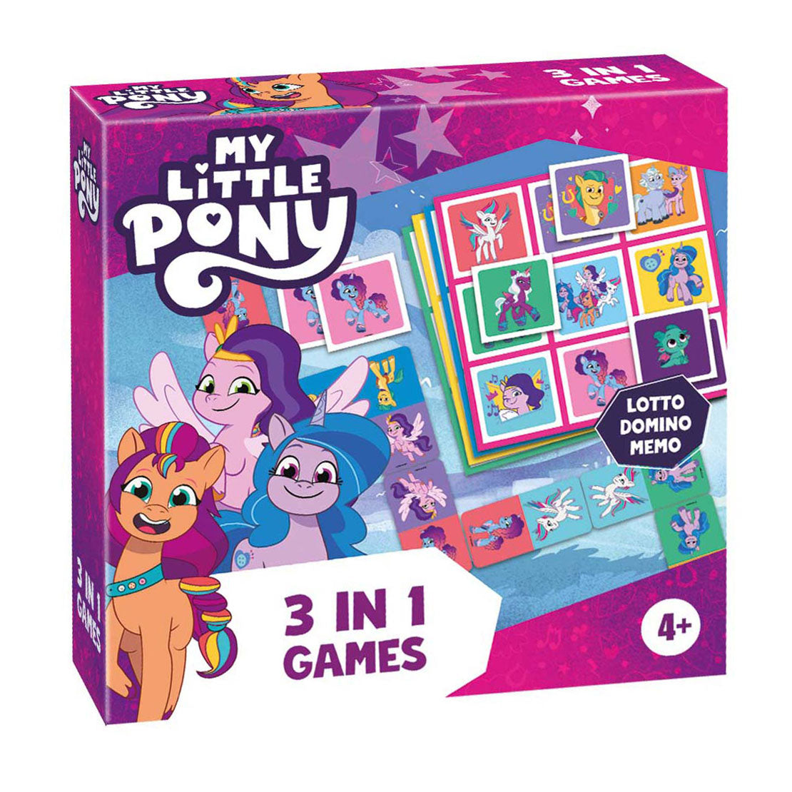Selecta my little pony 3in1 memo lotto domino