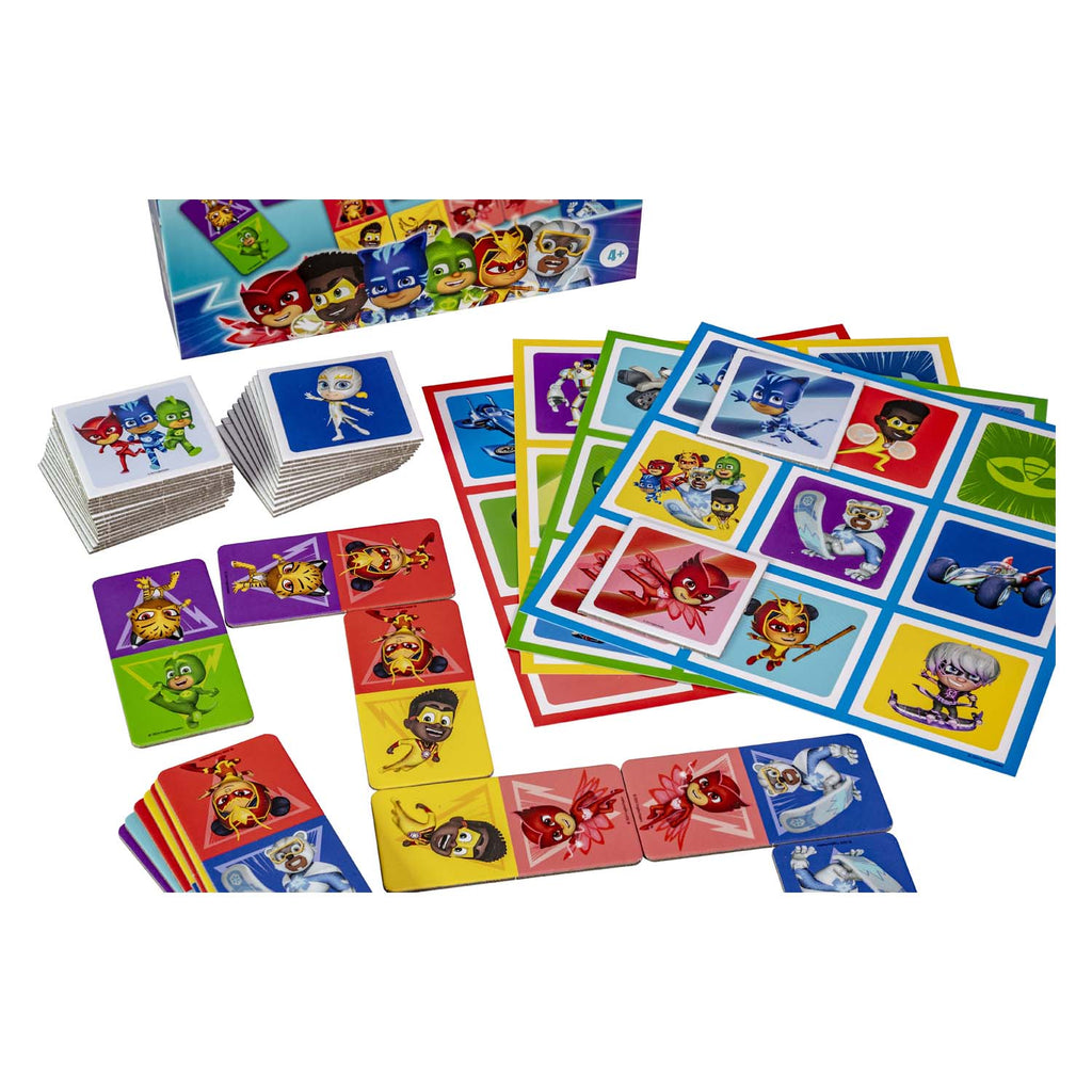 Selecta Pj Masks 3in1 Memo Lotto Domino