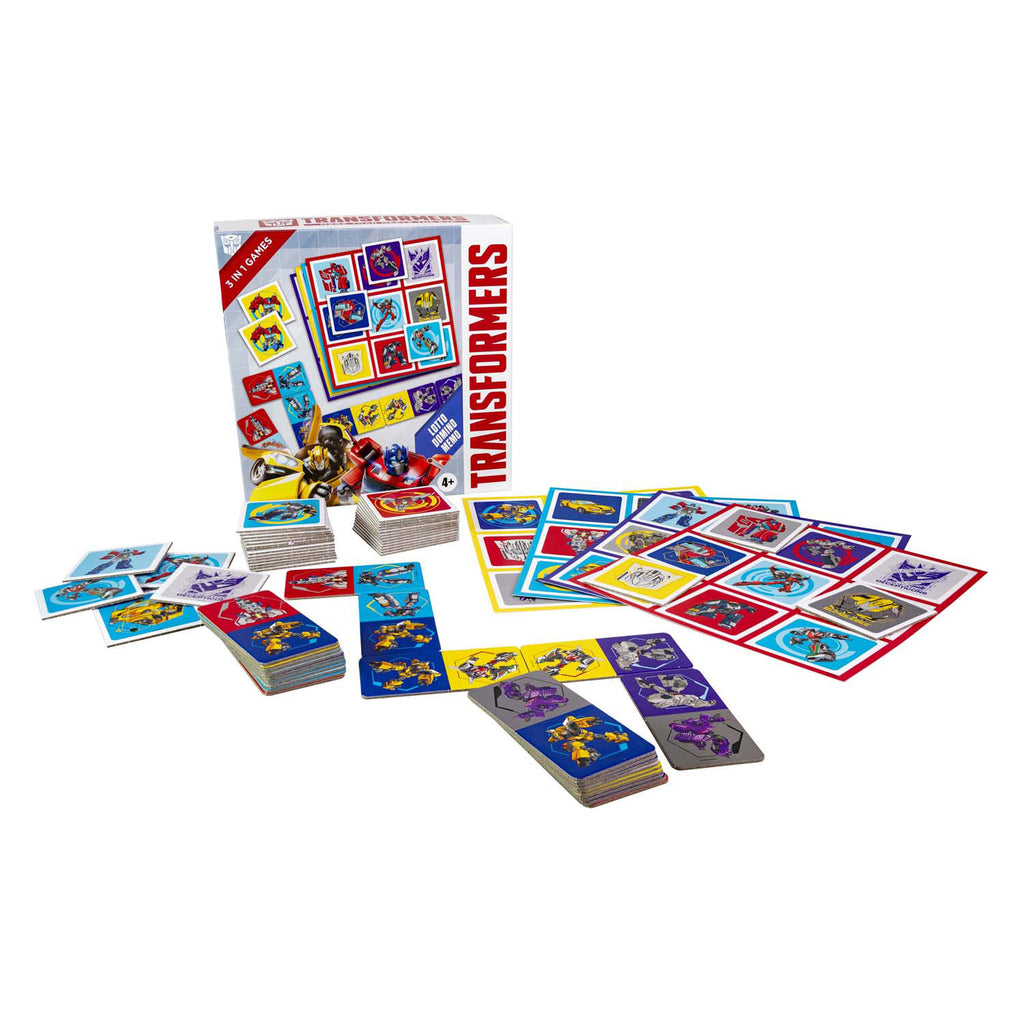 Selecta Transformers 3in1 Memo-Lotto-Domino