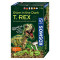 Kosmos leuchten im dunklen T-Rex-Bike