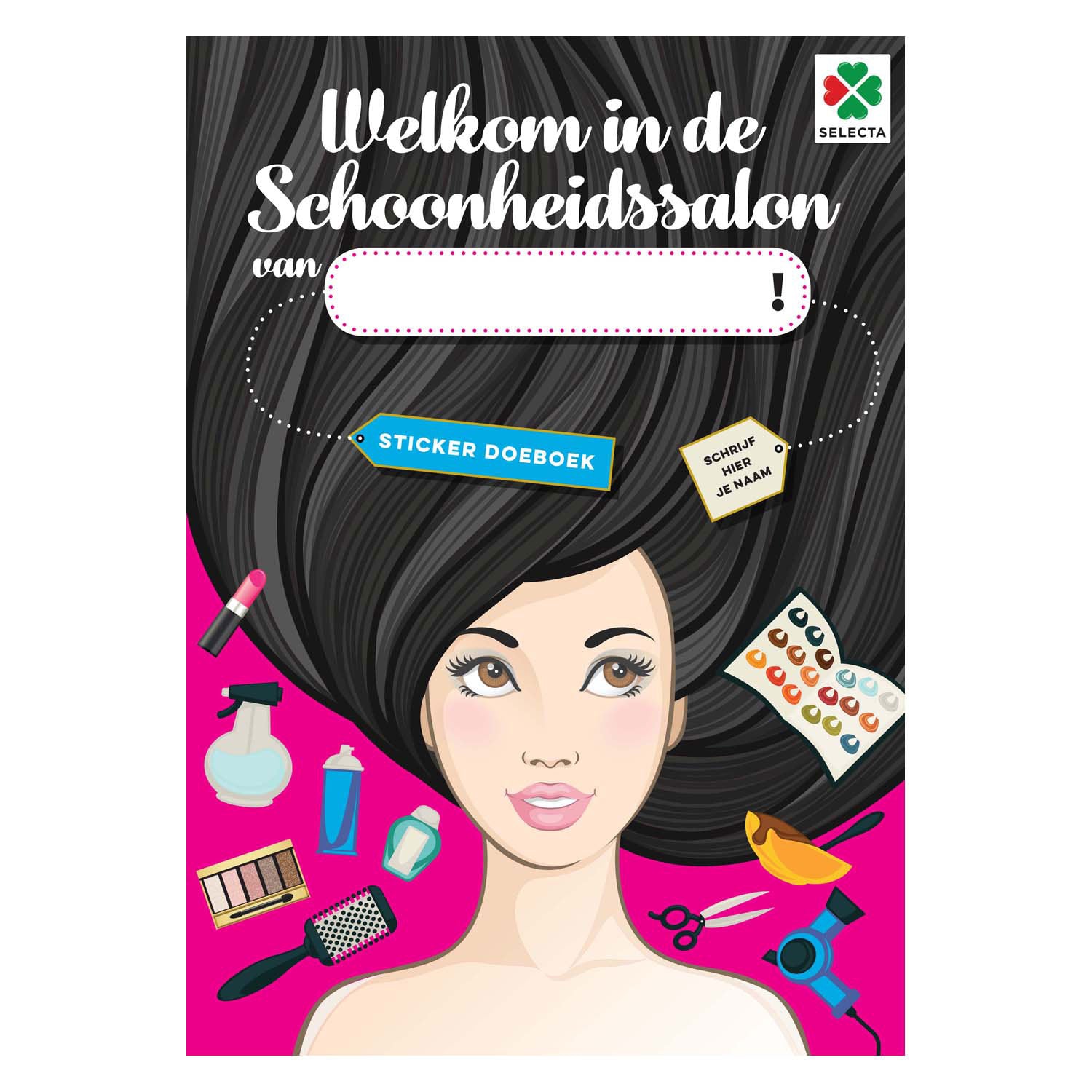 Selecta Willkommen in meinem Schönheitssalon Stickerbuch