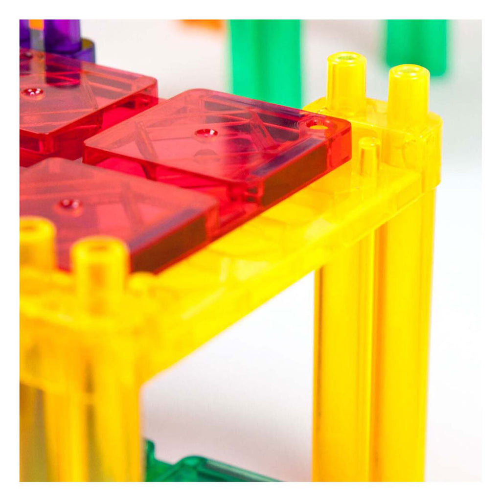 Selecta Picassotiles Rennstrecke - magnetische Bausteine, 50 Stück.