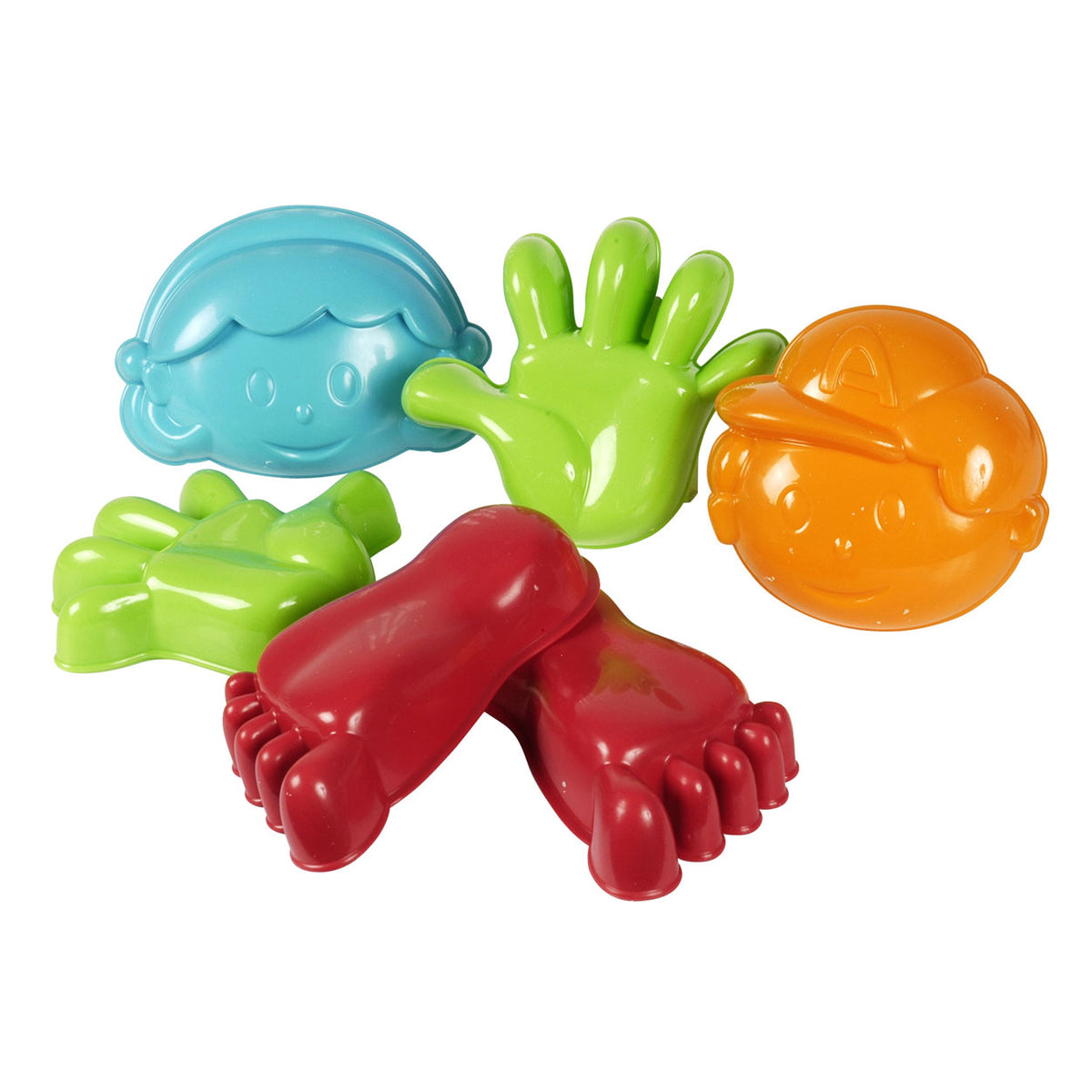 Androni Sandformen für Hand, Fuß und Gesicht