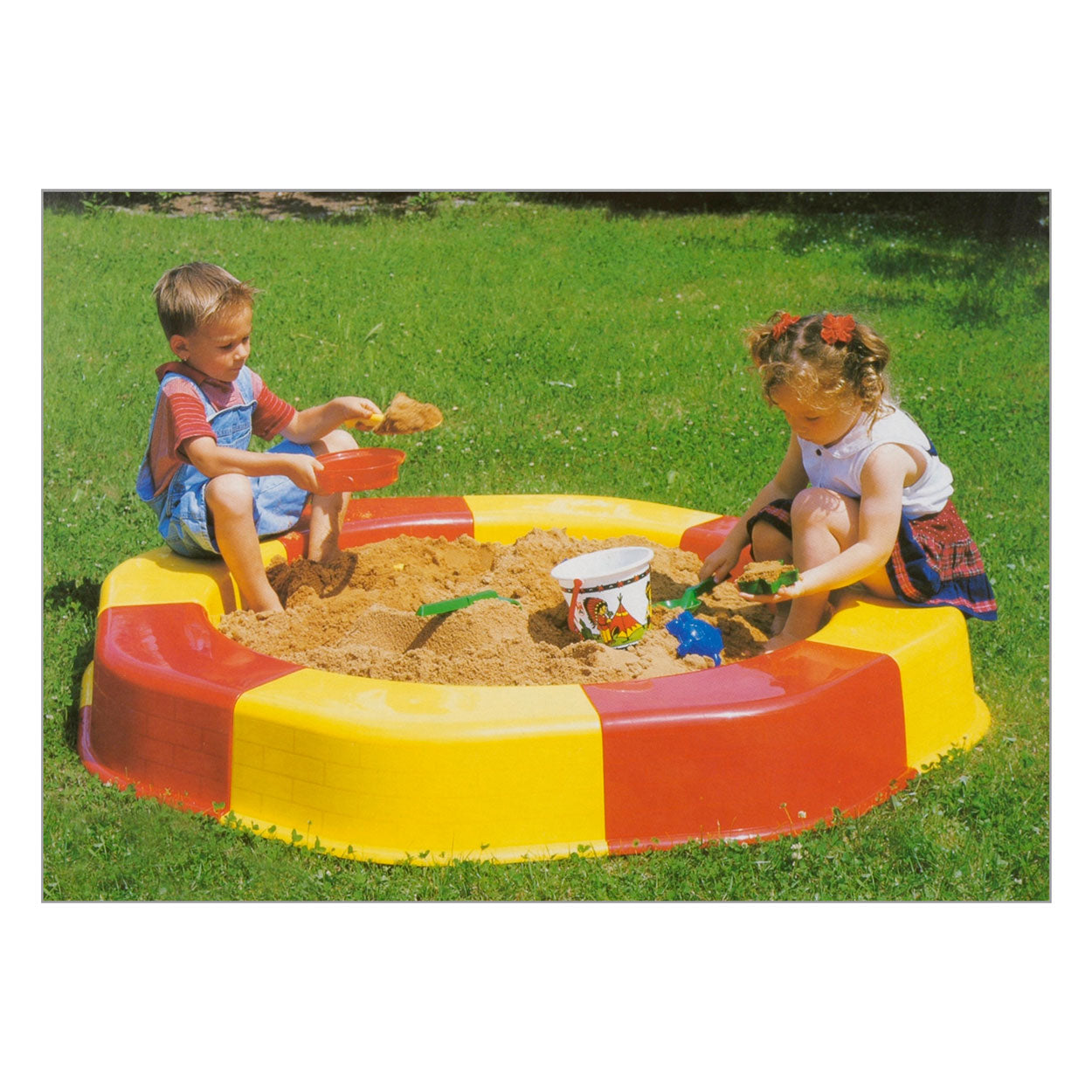 Androni Sandkastenring mit Abdeckung