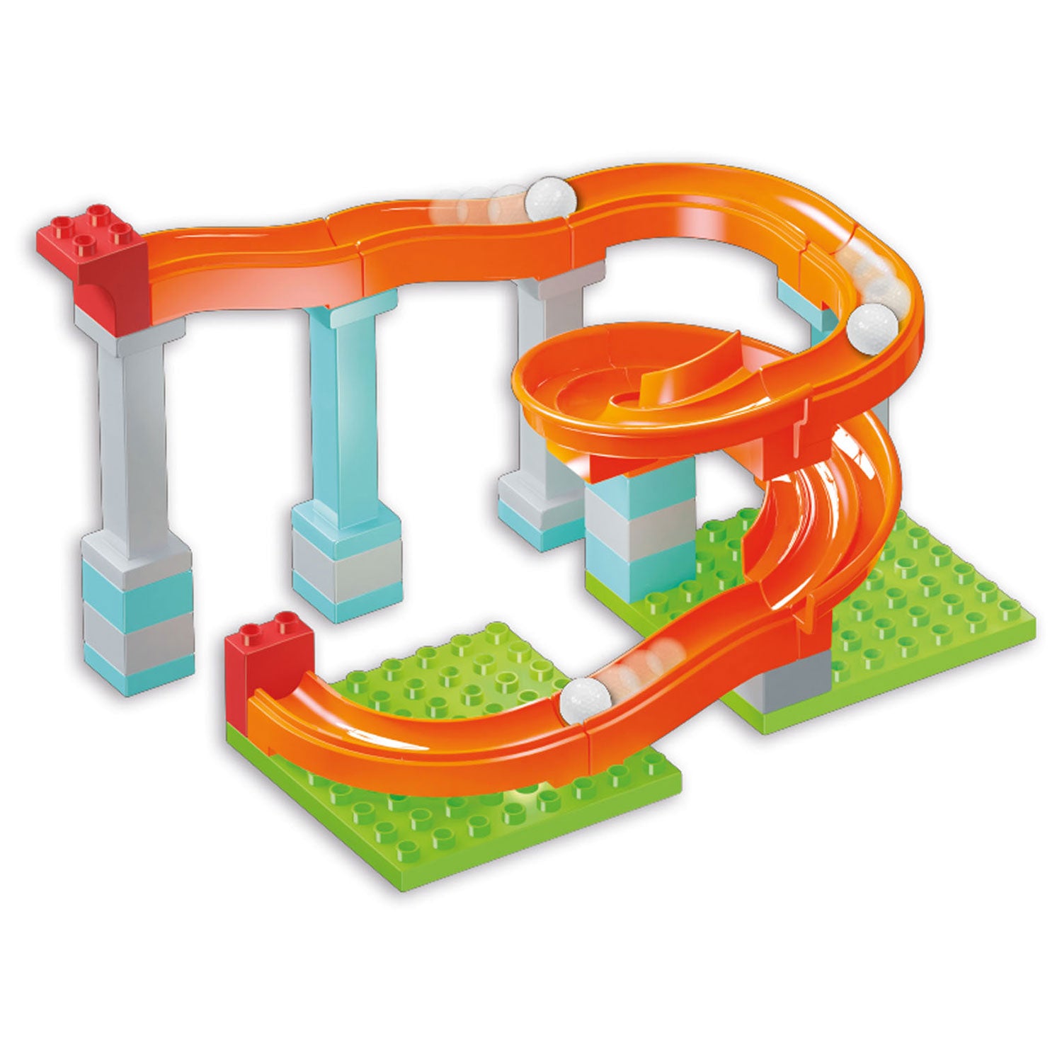 Androni Knikkerbaan Achterbahn-Set, 31dlg.