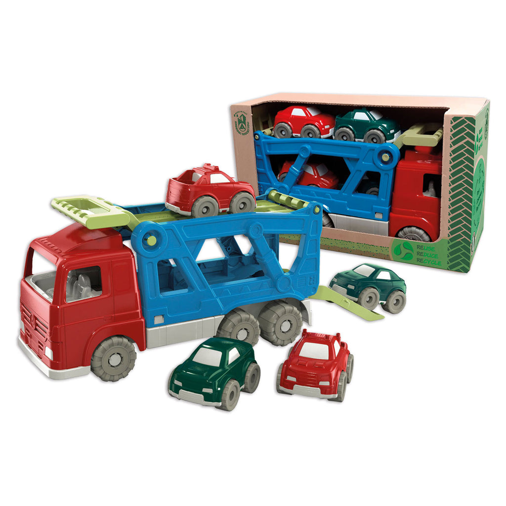 Androni Transporter recycelter Kunststoff