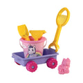 Androni Bolderkar mit Einhorn-Strandset, 5-teilig.