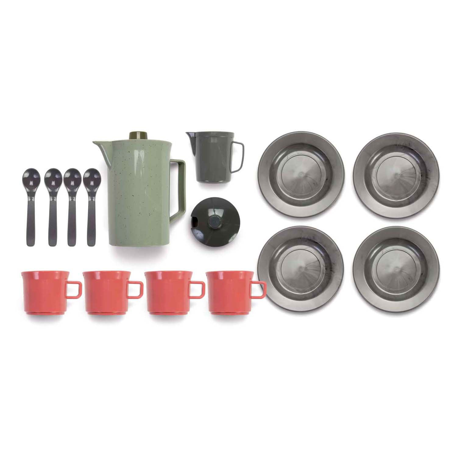 Dantoy Kaffeeservice, 17 Einheiten.