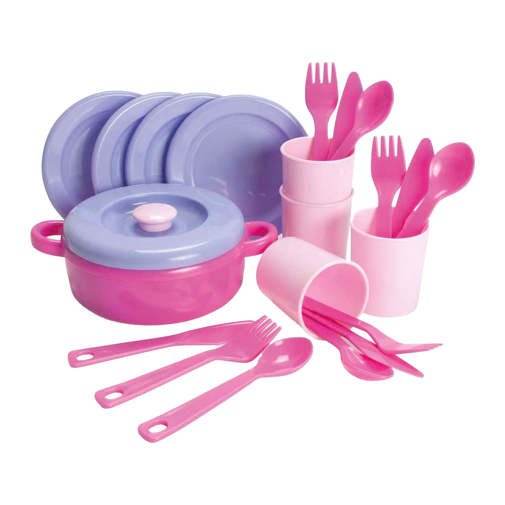 Dantoy Pastell Tafelservice, 22-teilig.
