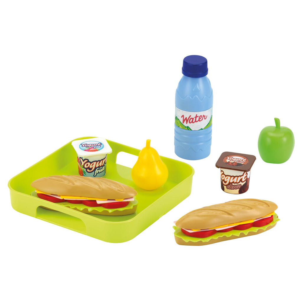 Ecoiffier 100% Chef-Sandwich-Set mit Tablett