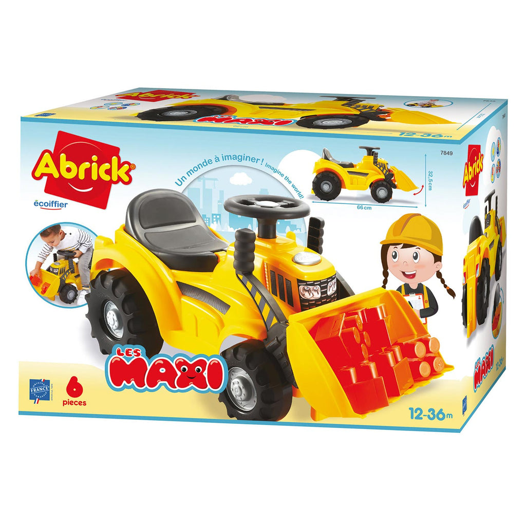 Abrick Maxi Einachsschlepper mit Frontlader