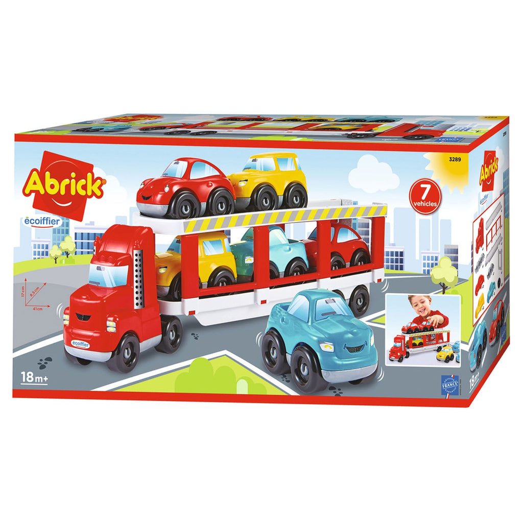 Abrick Autotransporter - 7 Teile.