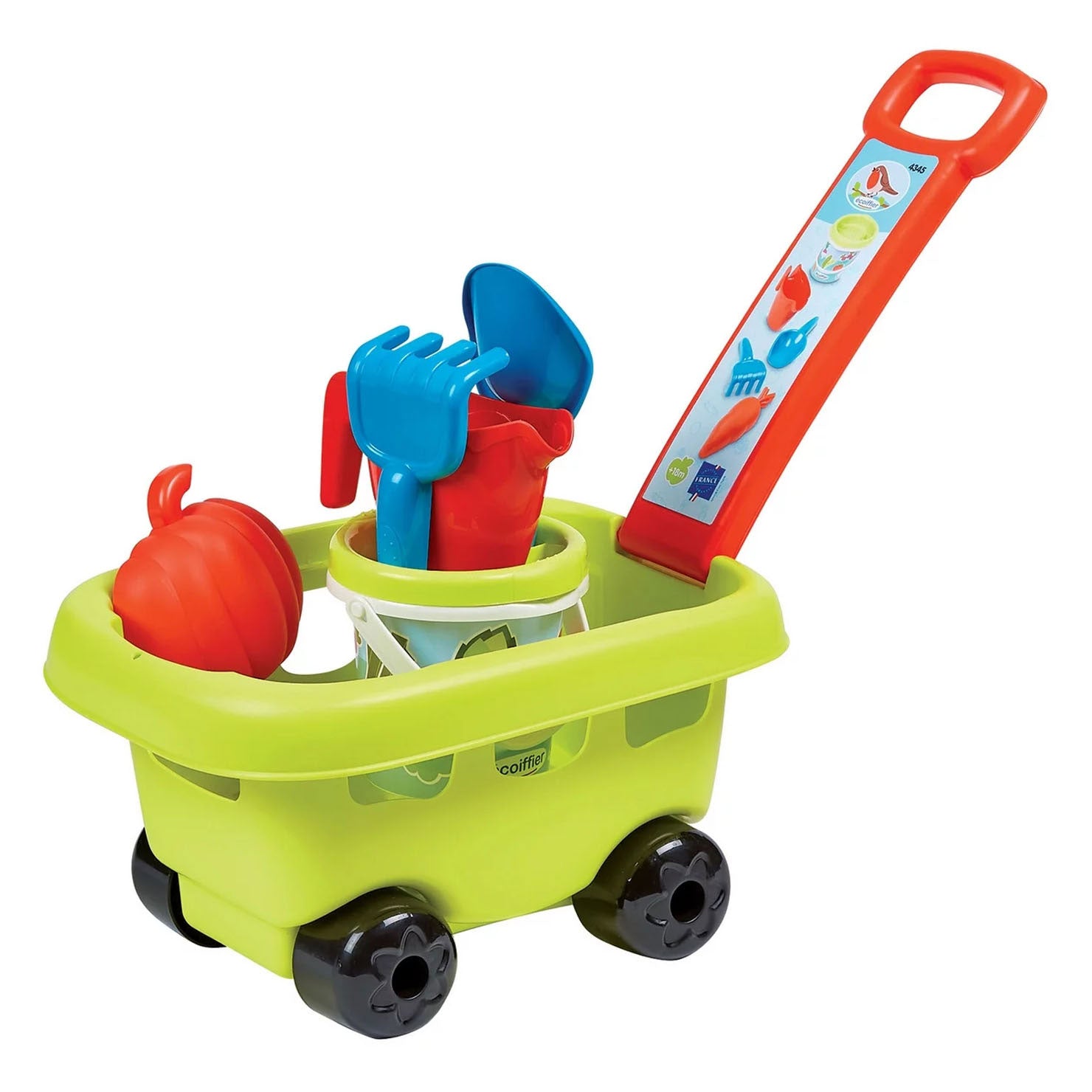 Ecoiffier Handwagen mit Zubehör