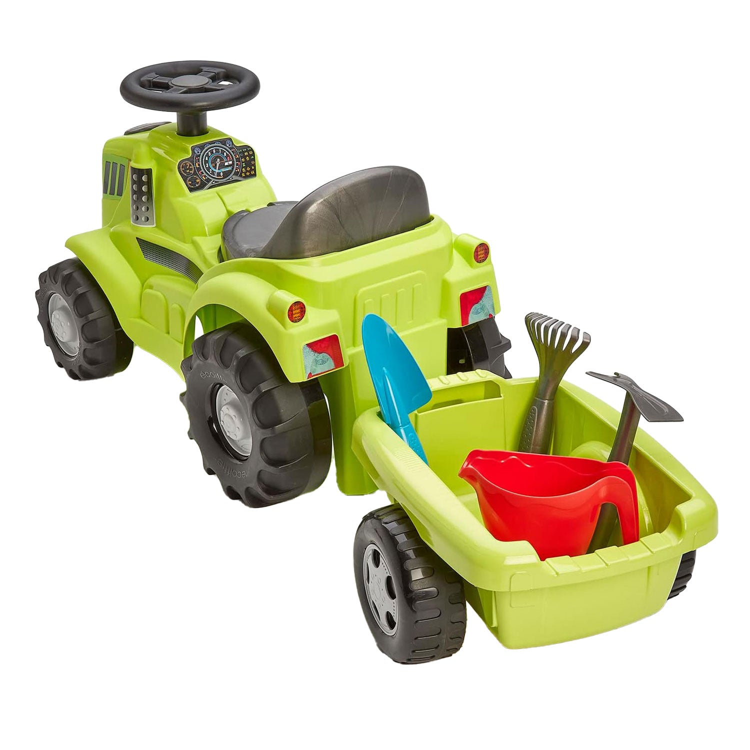 Ecoiffier Traktor mit Anhänger