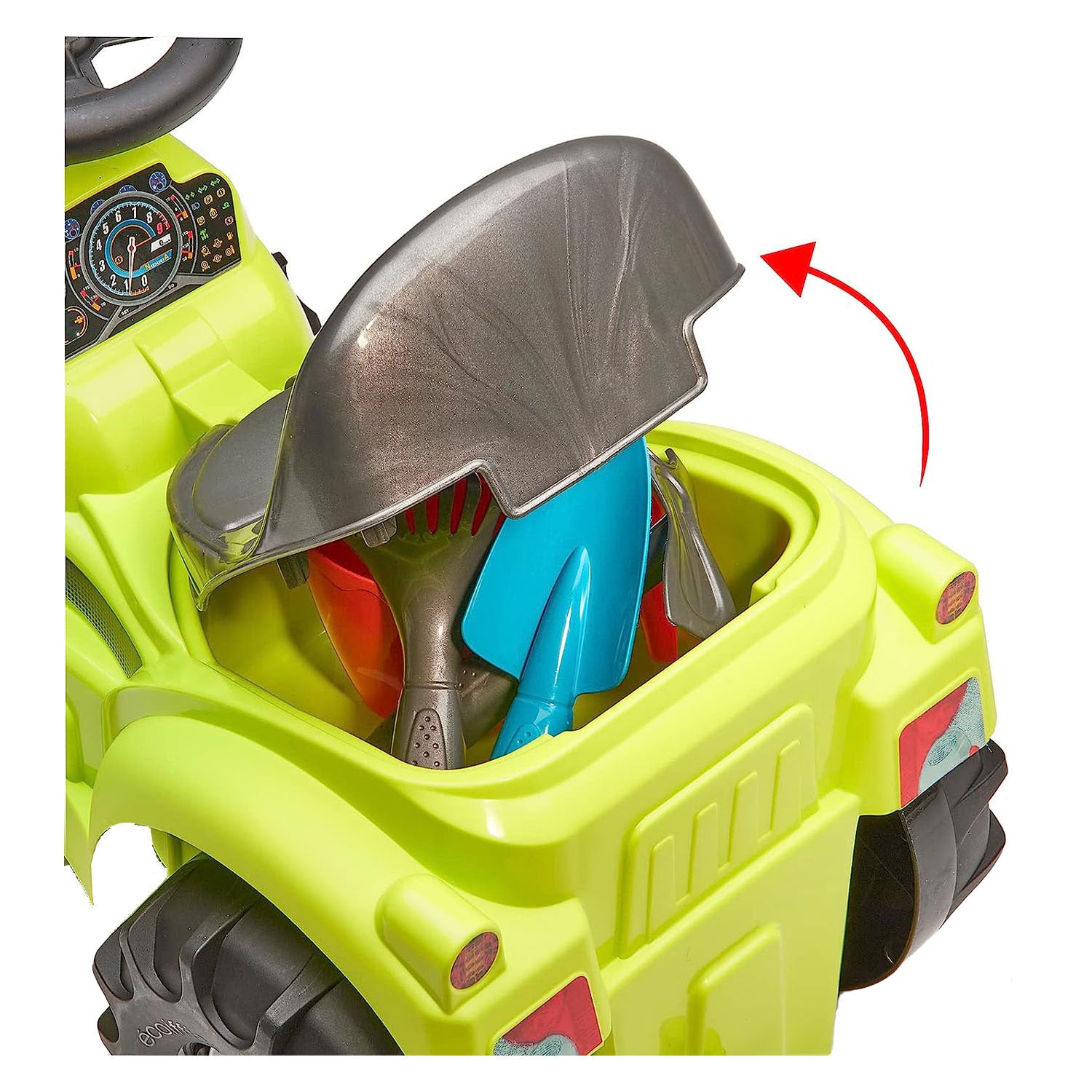 Ecoiffier Traktor mit Anhänger