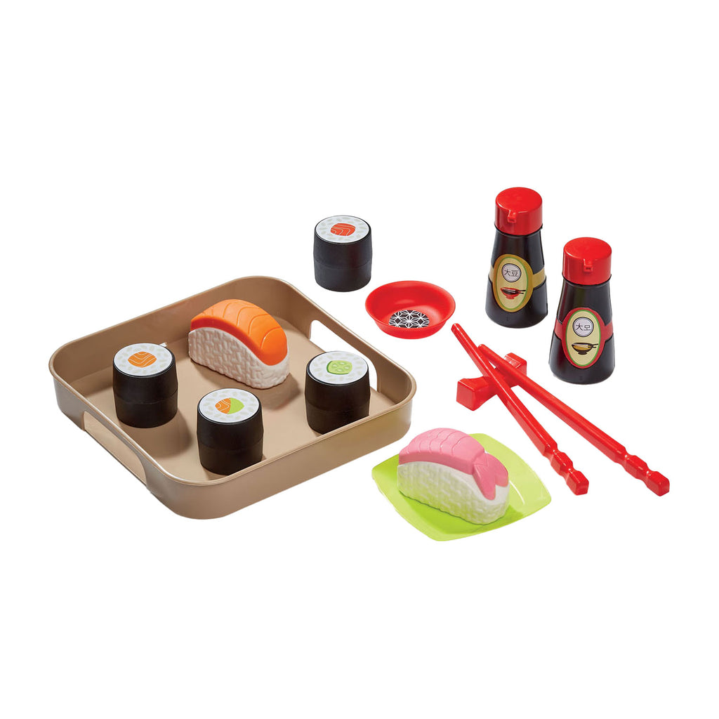 Ecoiffier Spielzeug-Sushi-Spielset, 14-teilig.