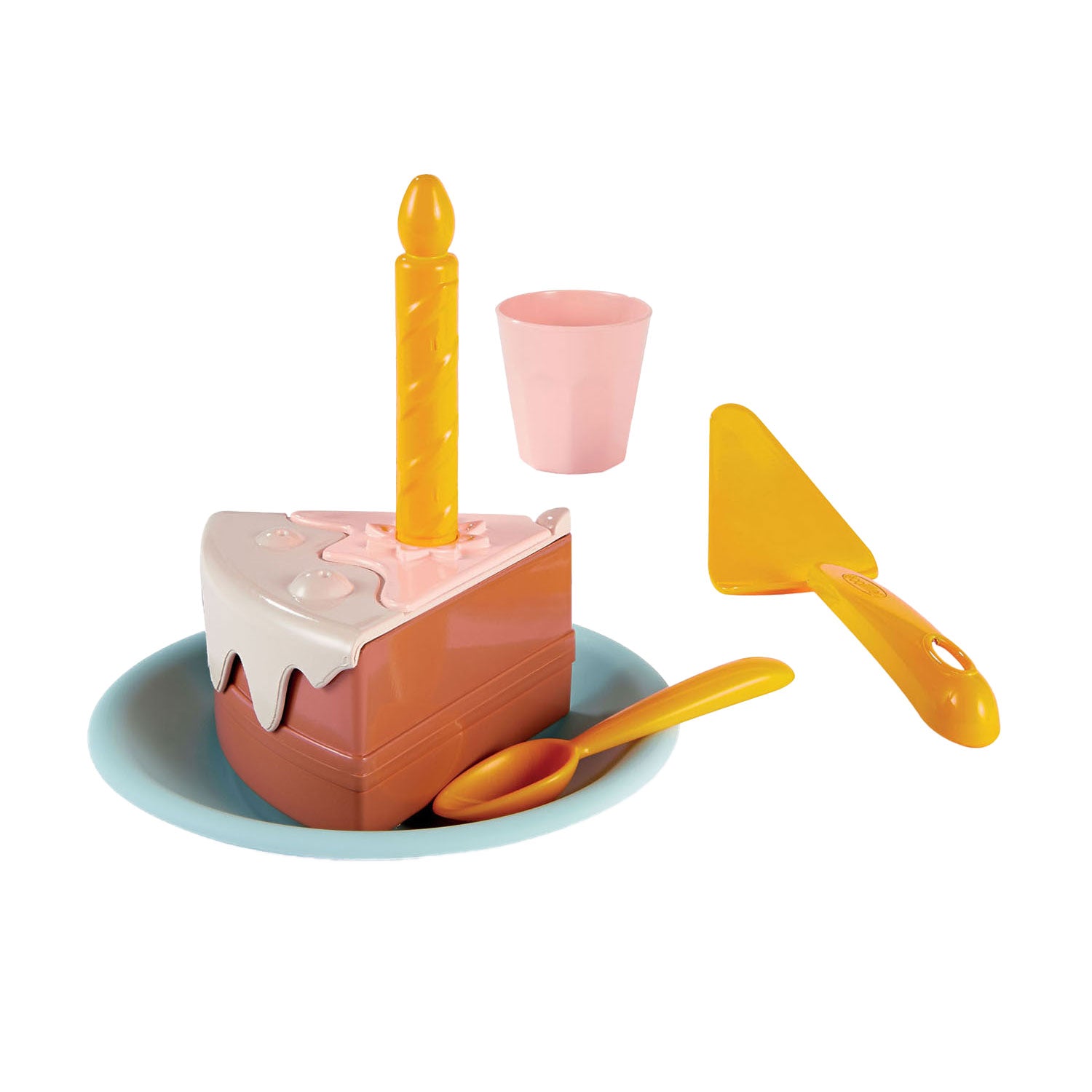Ecoiffier Spielzeug-Geburtstagskuchen-Spielset, 20-teilig.