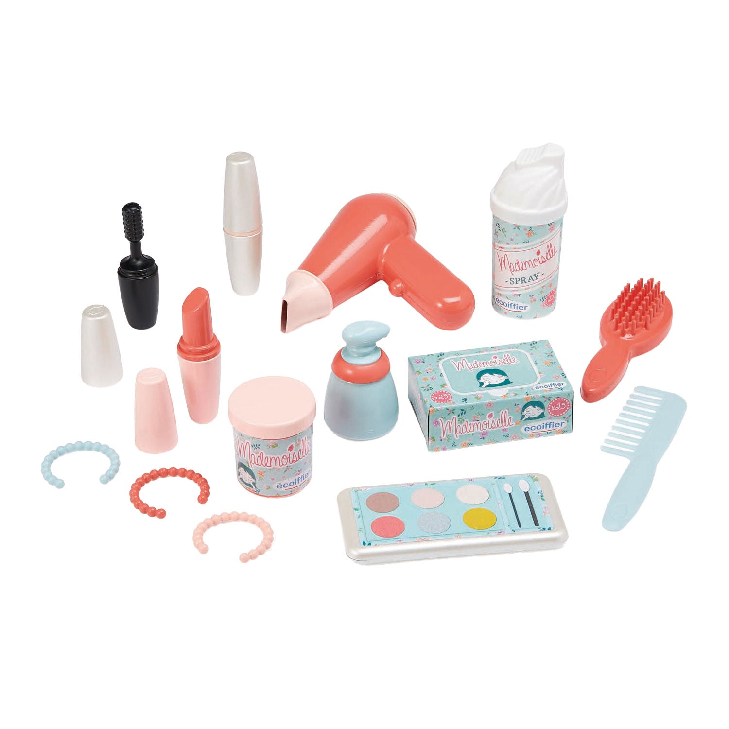 Ecoiffier beauty koffer mademoiselle, 14dlg.