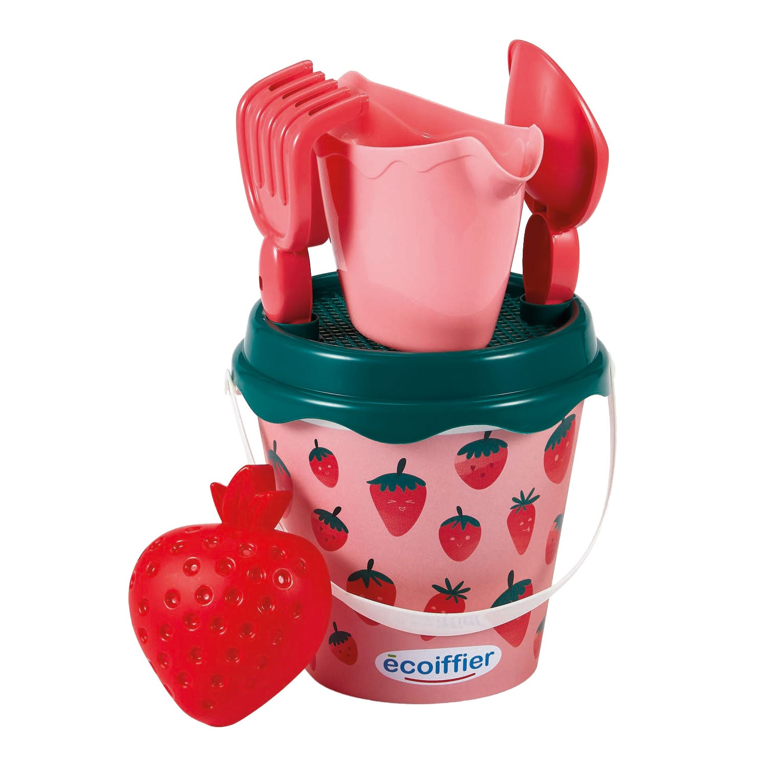 Écoiffier ecoiffier strandset aardbei - 6dlg.