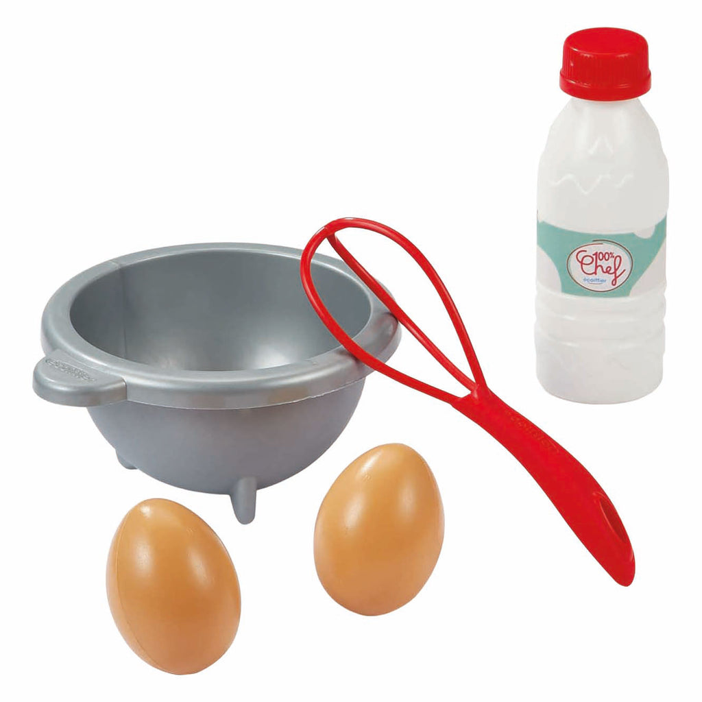 Ecoiffier 100% Chef Waffeleisen - 19-teilig.