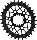 Absoluteblack oval t-type chainring for sram transmission 3 mm offset