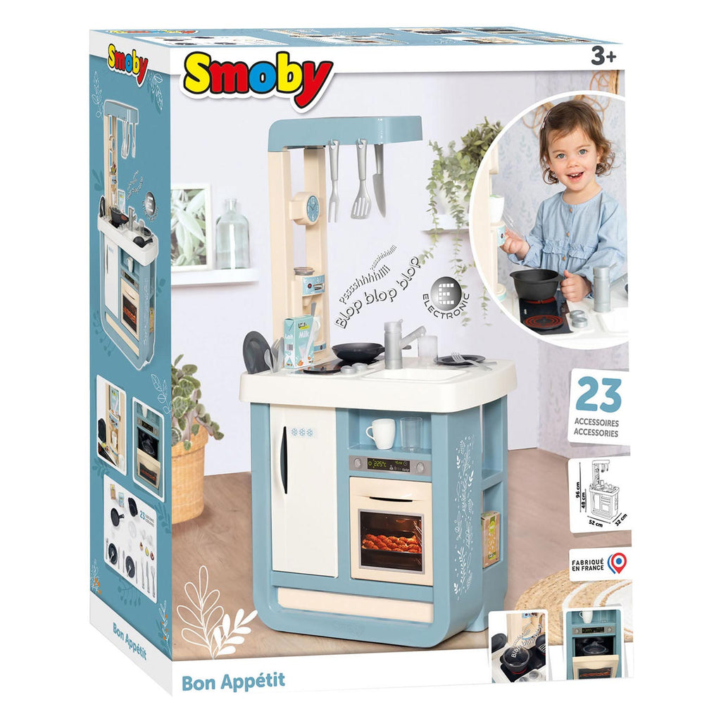Smoby Bon Appetit Küche 23-teilig.