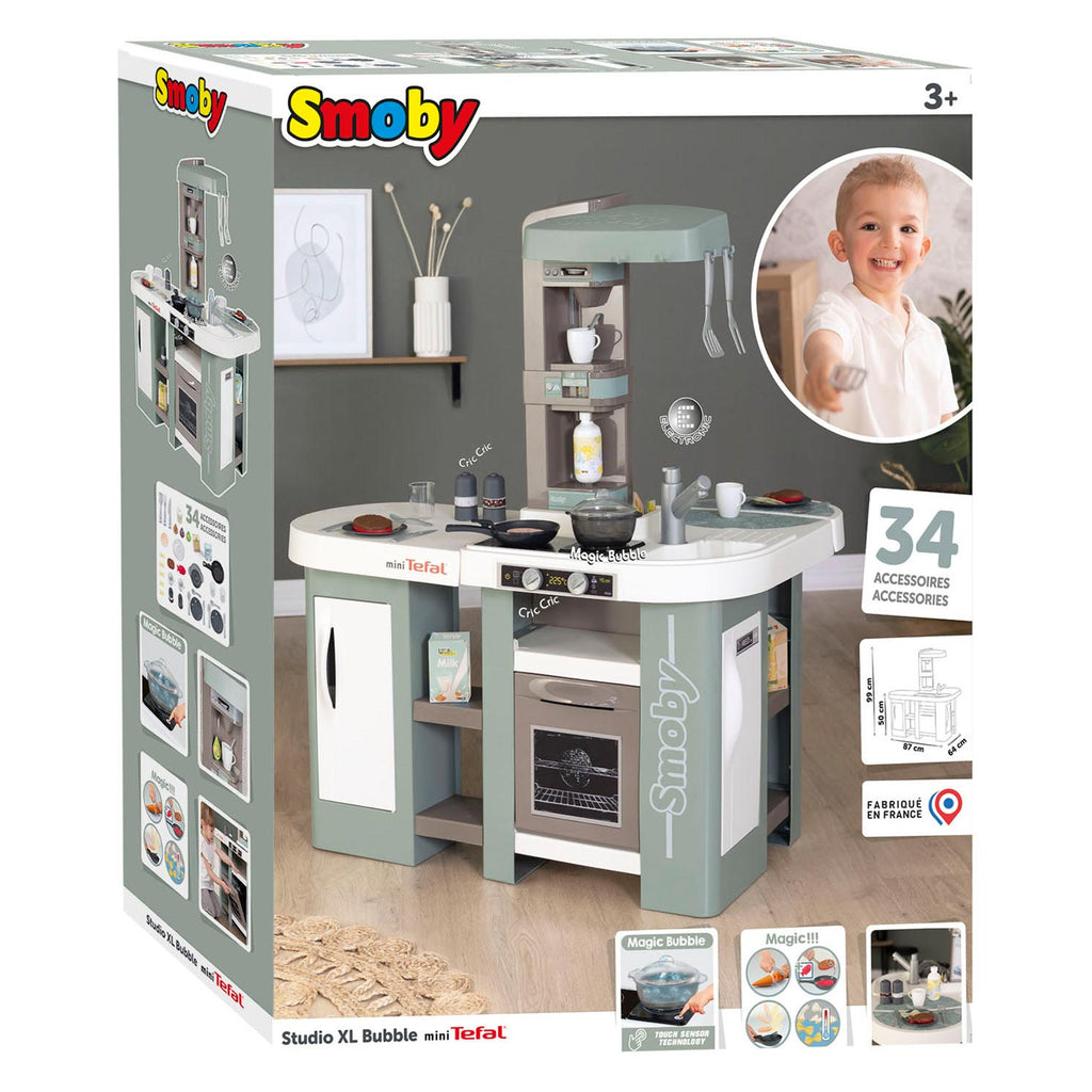 Smoby Tefal Studio Bubble Kitchen XL 34DLG.