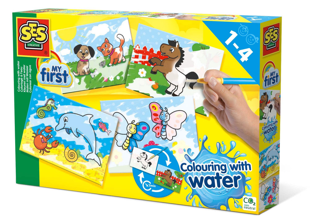 Ses mein erstes Mal - Malen mit Wasser
