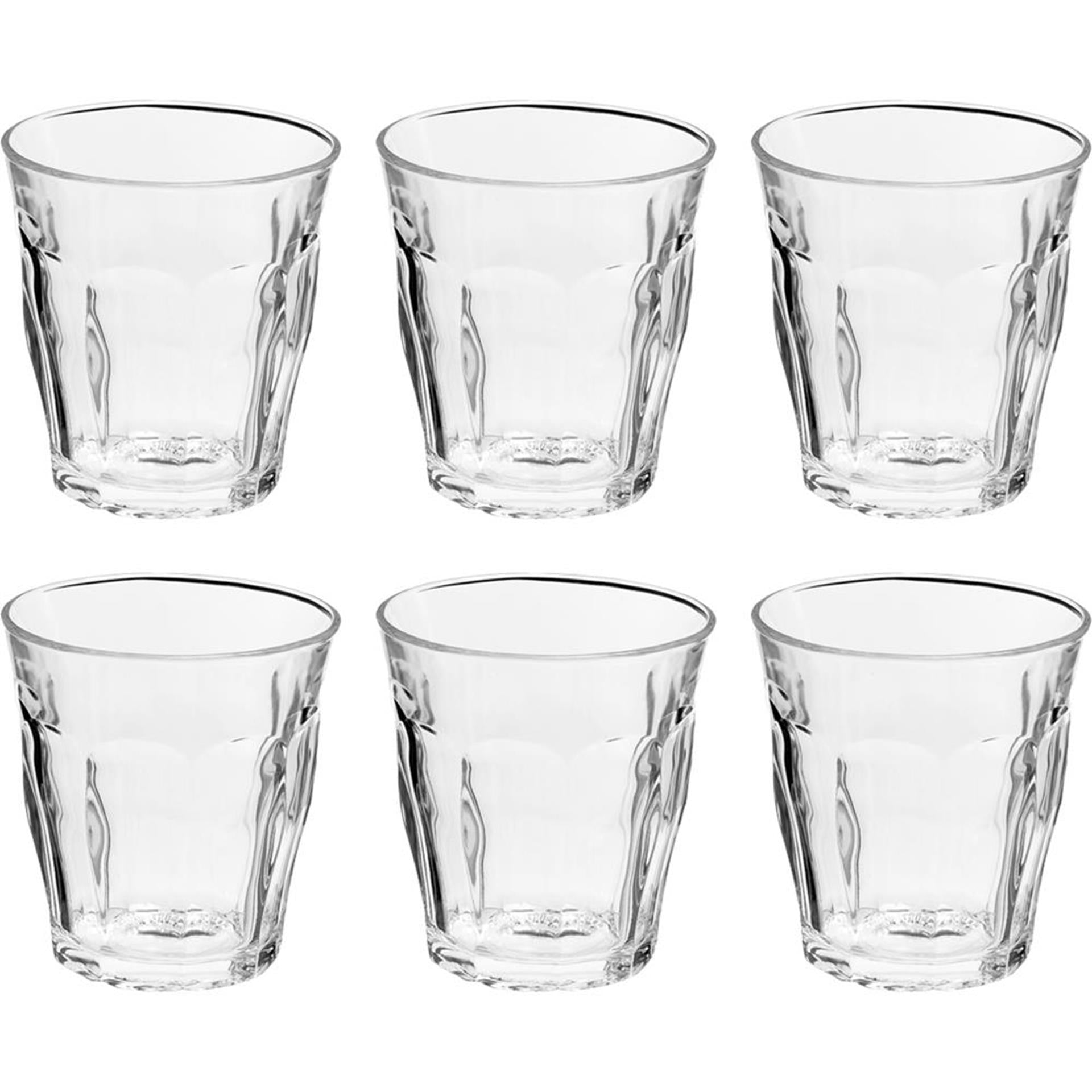 Duralex glas picardie 310ml 6 stuks
