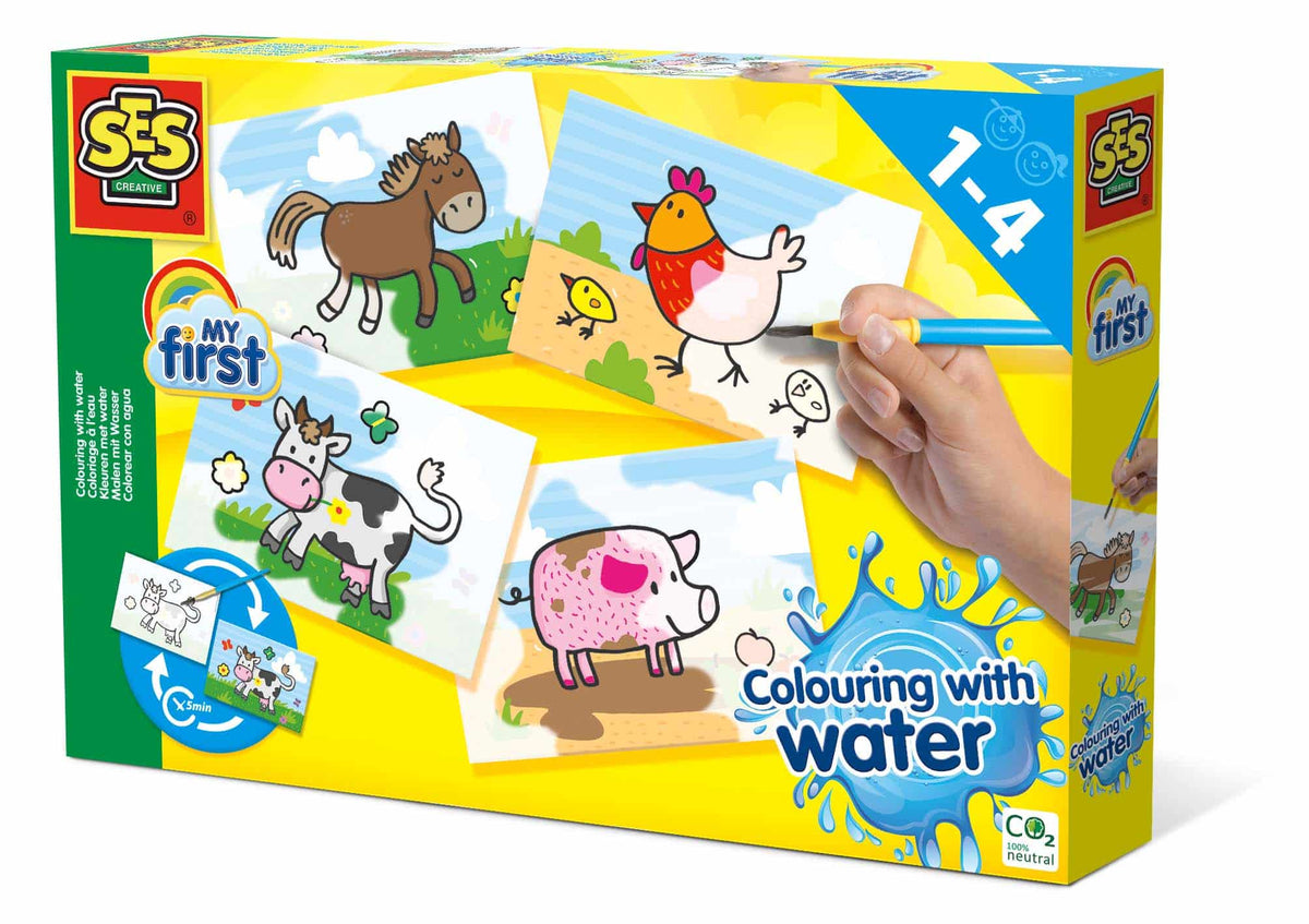 Meine ersten Farben mit Wasser – Nutztiere