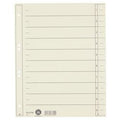 Numerieke tabbladen leitz 1657 chamois karton