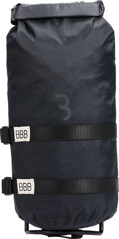 Bbb cycling bikepacking fietstas 4 liter - montage: voorvork - waterdichte drybag met houder - bikepacking tassen - stackpack bsb-145