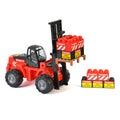 Mammoth Toys Mammut-Gabelstapler mit Bausteinen