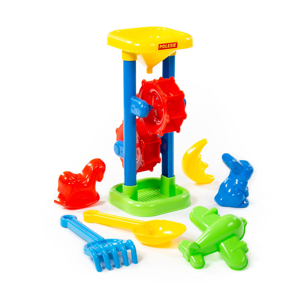 Cavallino strandset met zand- en watermolen