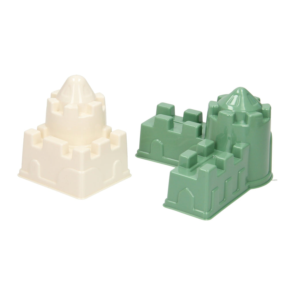 Sandformen für Burg Cavallino, Pastellfarben, 4 Stück.
