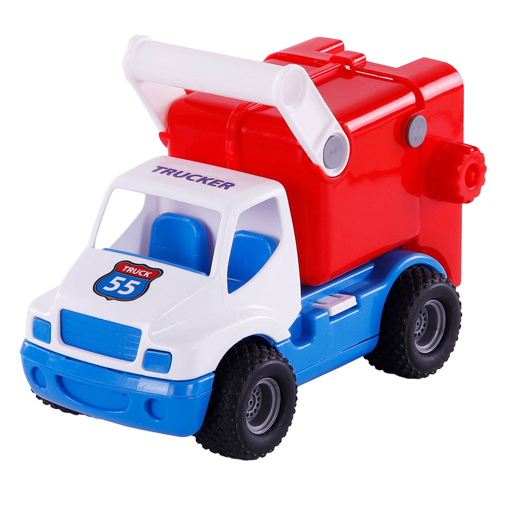 Cavallino-Greif-Müllwagen mit Gummireifen, 29 cm