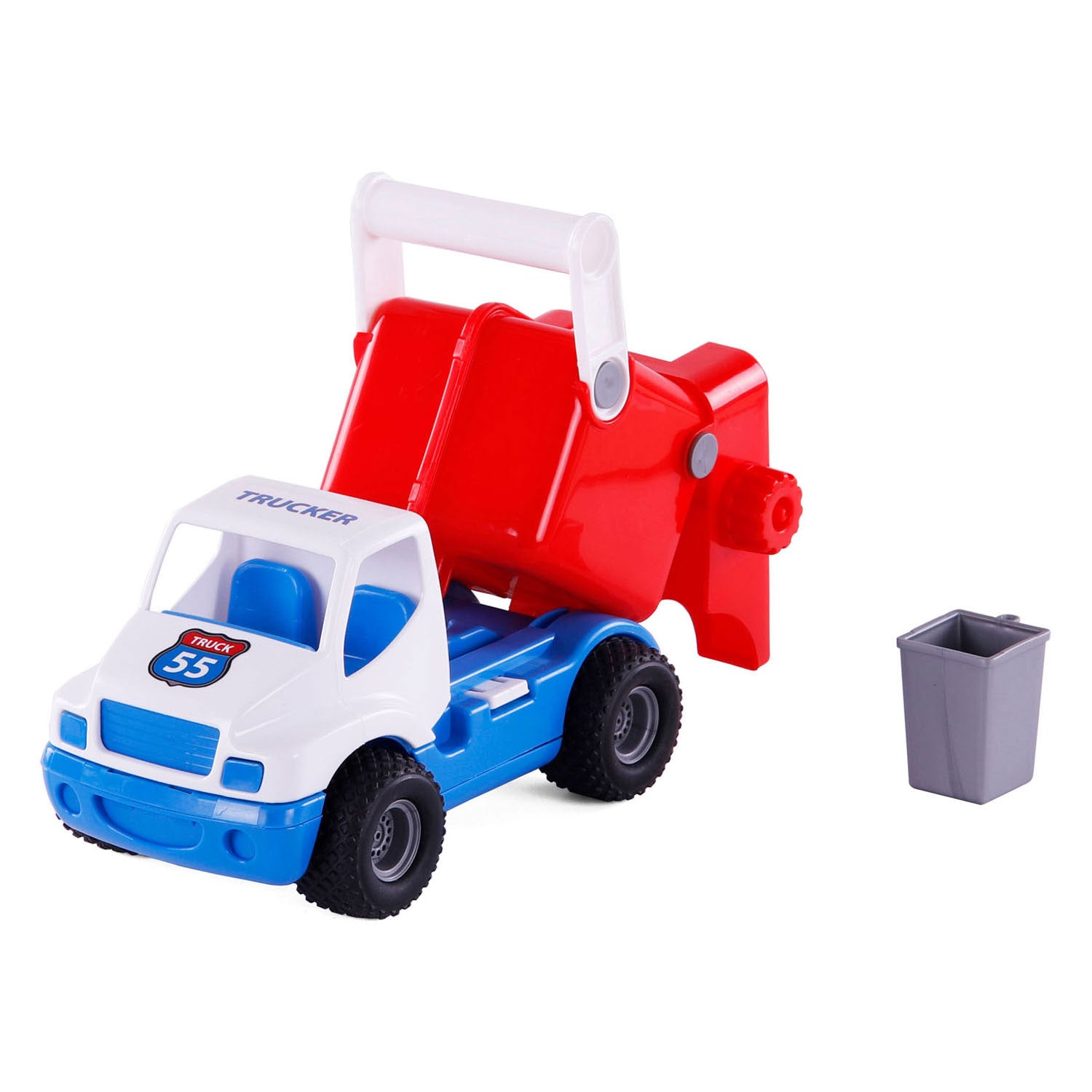 Cavallino-Greif-Müllwagen mit Gummireifen, 29 cm