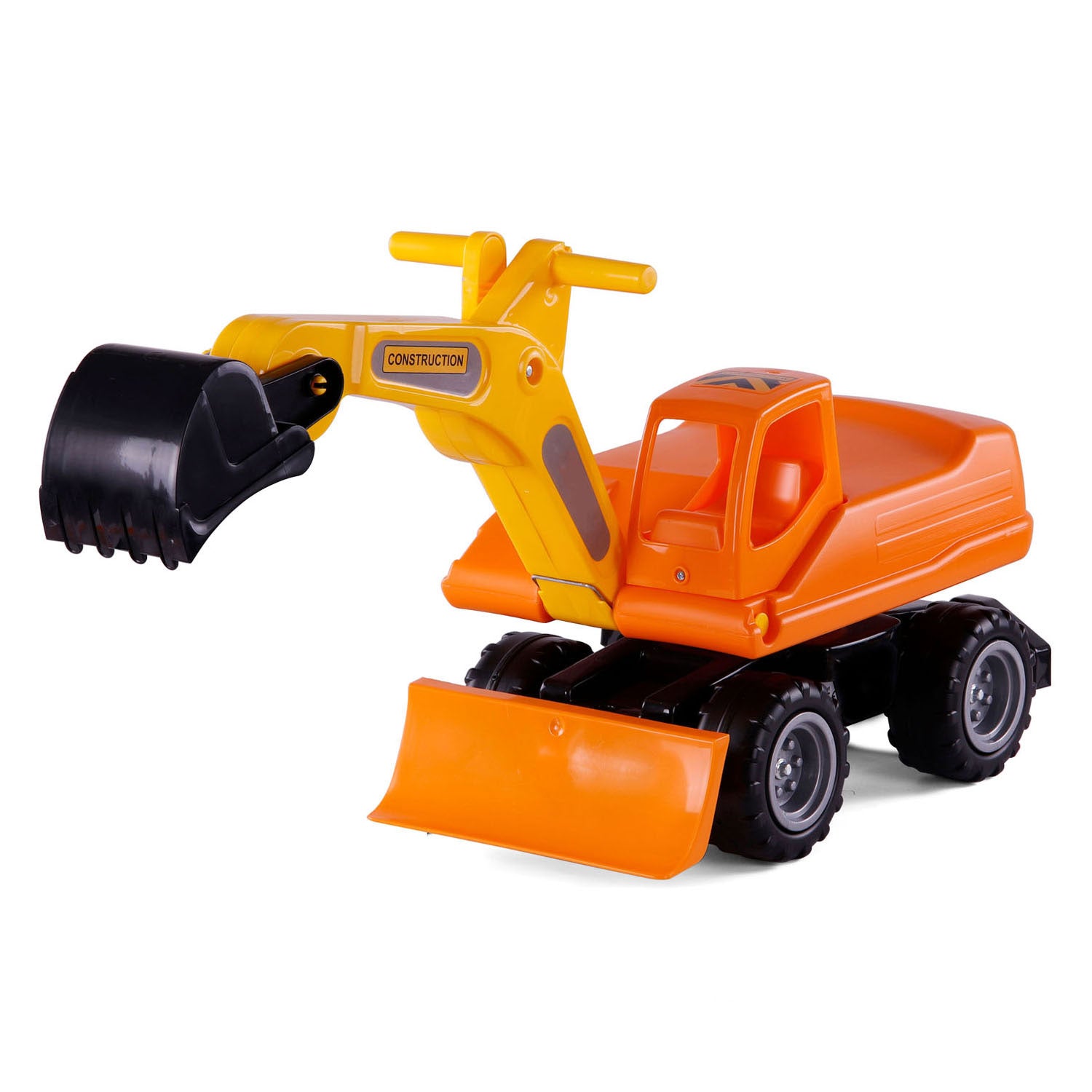 Cavallino Mega-Bagger, handgeführt, orange, 79 cm